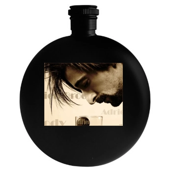 Adrien Brody Round Flask