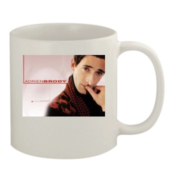 Adrien Brody 11oz White Mug