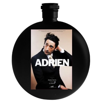 Adrien Brody Round Flask