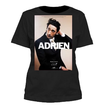 Adrien Brody Women's Cut T-Shirt