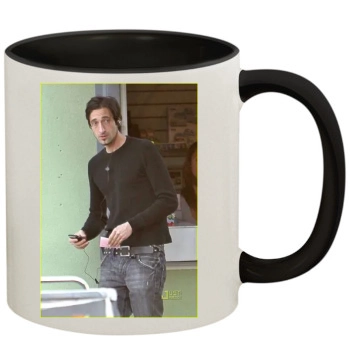 Adrien Brody 11oz Colored Inner & Handle Mug