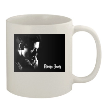 Adrien Brody 11oz White Mug