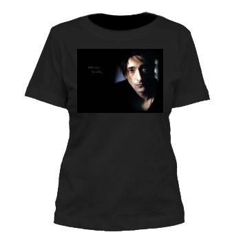 Adrien Brody Women's Cut T-Shirt