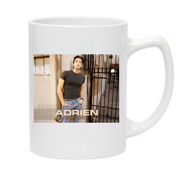 Adrien Brody 14oz White Statesman Mug