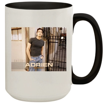 Adrien Brody 15oz Colored Inner & Handle Mug