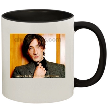 Adrien Brody 11oz Colored Inner & Handle Mug