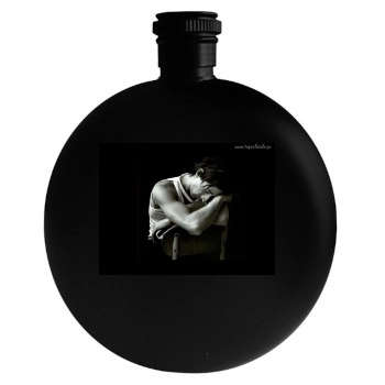 Adrien Brody Round Flask