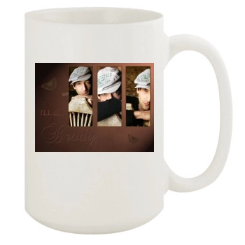 Adrien Brody 15oz White Mug