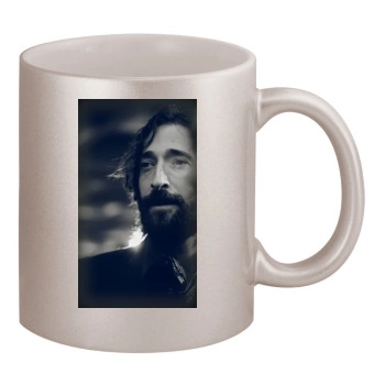 Adrien Brody 11oz Metallic Silver Mug