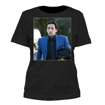 Adrien Brody Women's Cut T-Shirt