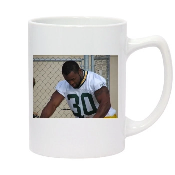 Ahman Green 14oz White Statesman Mug