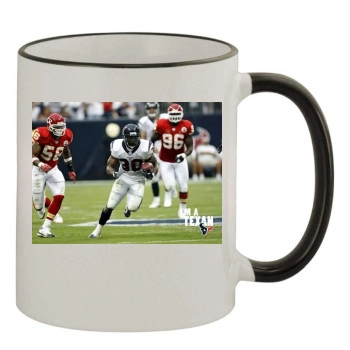 Ahman Green 11oz Colored Rim & Handle Mug