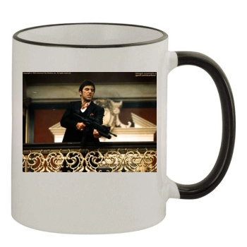 Al Pacino 11oz Colored Rim & Handle Mug