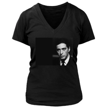 Al Pacino Women's Deep V-Neck TShirt