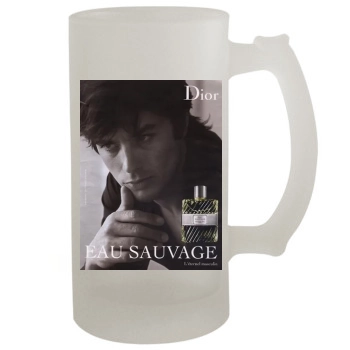 Alain Delon 16oz Frosted Beer Stein