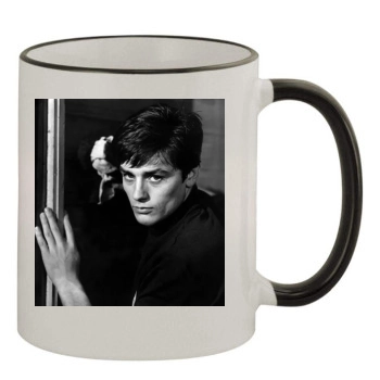 Alain Delon 11oz Colored Rim & Handle Mug