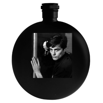 Alain Delon Round Flask