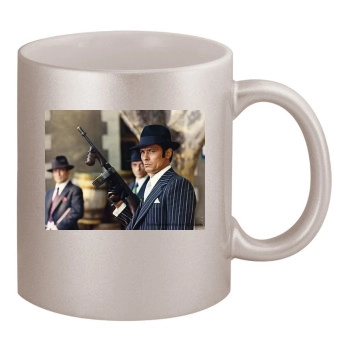 Alain Delon 11oz Metallic Silver Mug