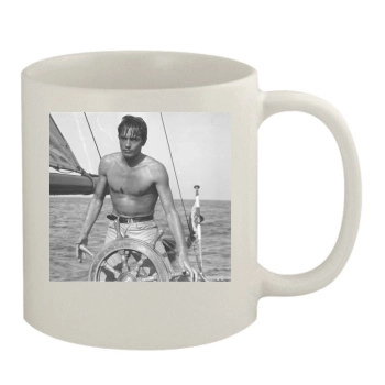 Alain Delon 11oz White Mug