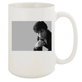 Alain Delon 15oz White Mug