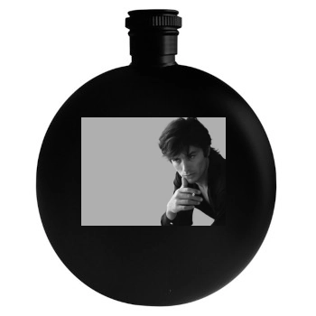 Alain Delon Round Flask