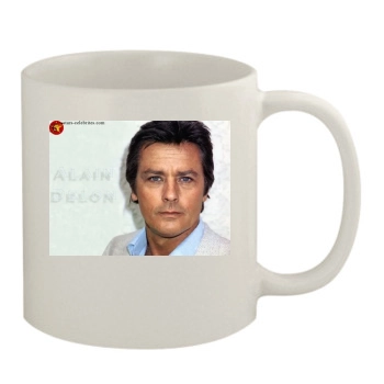 Alain Delon 11oz White Mug