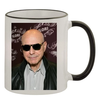 Alan Arkin 11oz Colored Rim & Handle Mug