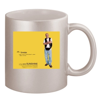 Alan Arkin 11oz Metallic Silver Mug