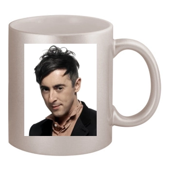 Alan Cumming 11oz Metallic Silver Mug