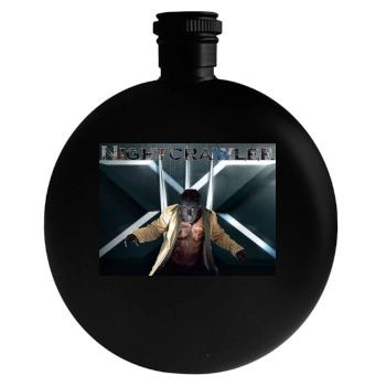 Alan Cumming Round Flask