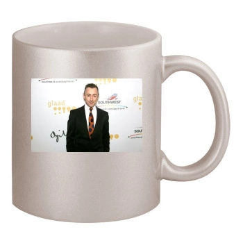 Alan Cumming 11oz Metallic Silver Mug