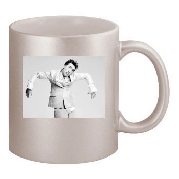 Alan Cumming 11oz Metallic Silver Mug