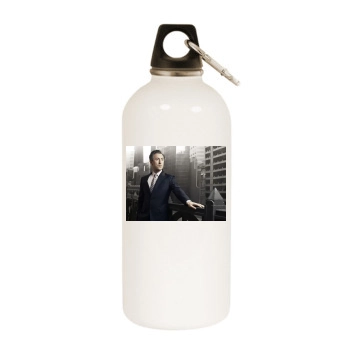 Alan Cumming White Water Bottle With Carabiner