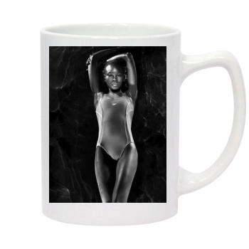 Alek Wek 14oz White Statesman Mug