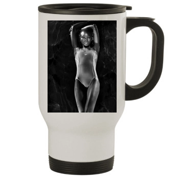 Alek Wek Stainless Steel Travel Mug