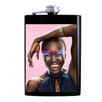 Alek Wek Hip Flask