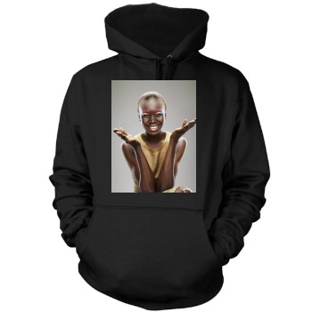 Alek Wek Mens Pullover Hoodie Sweatshirt