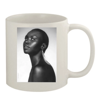 Alek Wek 11oz White Mug