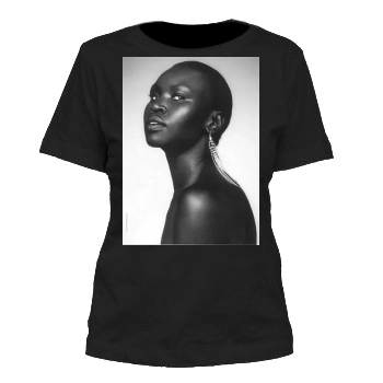 Alek Wek Women's Cut T-Shirt