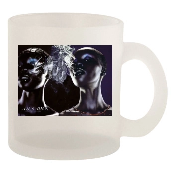 Alek Wek 10oz Frosted Mug