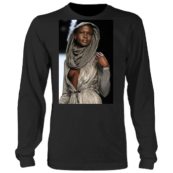 Alek Wek Men's Heavy Long Sleeve TShirt