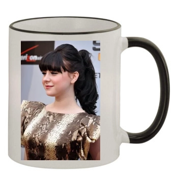 Alessandra Torresani 11oz Colored Rim & Handle Mug