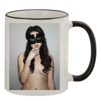 Alessandra Torresani 11oz Colored Rim & Handle Mug