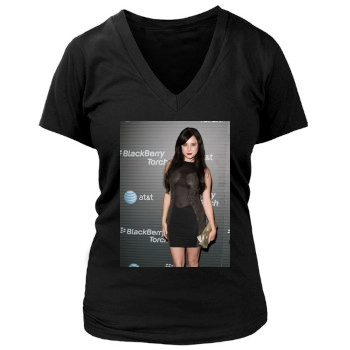 Alessandra Torresani Women's Deep V-Neck TShirt