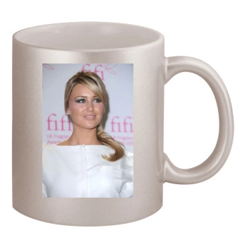 Alex Curran 11oz Metallic Silver Mug