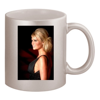 Alex Curran 11oz Metallic Silver Mug