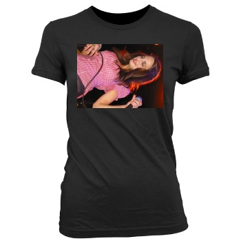 Alexa Ray Joel Women's Junior Cut Crewneck T-Shirt