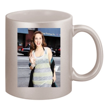 Alexa Ray Joel 11oz Metallic Silver Mug