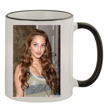 Alexa Ray Joel 11oz Colored Rim & Handle Mug