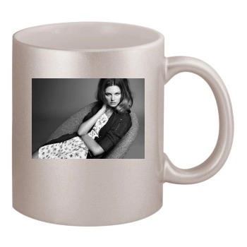 Ali Stephens 11oz Metallic Silver Mug